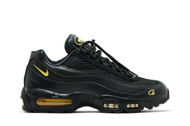 Men's Sneakers Nike Air Max 95 Corteiz Honey Black Black/Black/Tour Yellow
