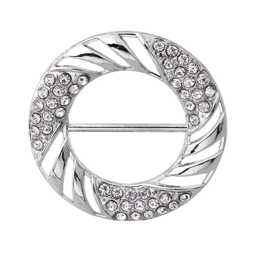 4 шт. Модные ювелирные изделия из шелка, застежка, клипсы, брошь, пряжка для шали, кольцо для шарфа, пряжка для талии, пряжка для шарфа