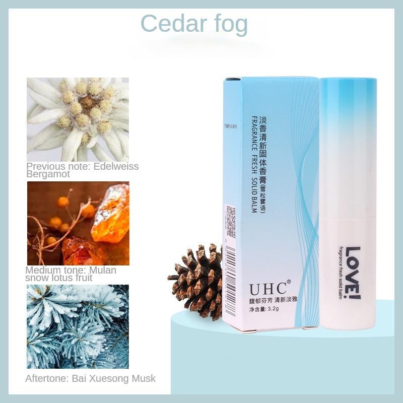 Solid Fragrance, Portable Perfume, Fresh Floral and Fruity Fragrance, Long-lasting Solid Balm for Men and Women