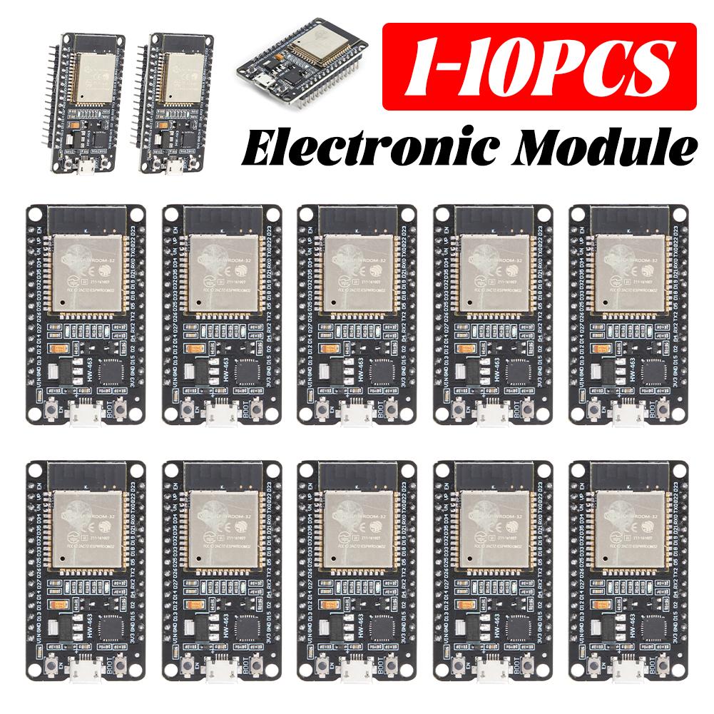 ESP-32S ESP-WROOM-32 ESP32 Bluetooth WIFI Двухъядерный процессор Плата разработки 802.11b/g Wi Fi BT Модуль