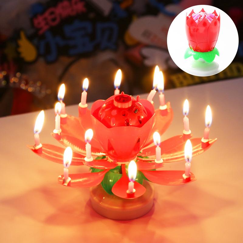 Baking Birthday Cake Candles Plated Gold Stars Love Heart Candle Creative Romantic Party Plug-in Decoration Candles