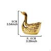 Подсвечник Golden Swan, креативный настольный центральный элемент, подставка для чайной свечи