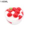 60/120ml Fruit Ice Cream Slime Mud Clay Craft Stress Reliever Sludge Kids Toy