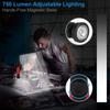 COB LED Flashlight Magnetic Work Light USB Rechargeable Torch Hook Portable Lantern Inspection Light Camping Car Repair Lamp