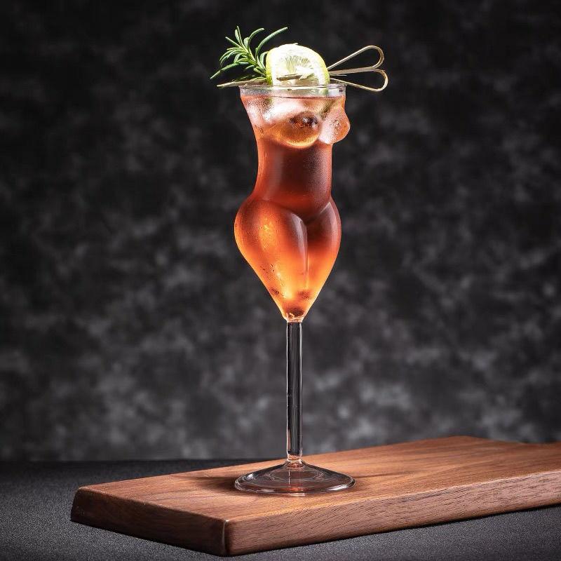 Креативный бокал на ножке для вина, шампанского и коктейлей – Элегантный бокал для вечеринок и домашнего использования