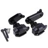 Black/Gold Motorcycle Frame Sliders Anti Crash Protect Pads Fit For Kawasaki ZX6R 2009 2010 2011 2012