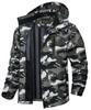 Mountain Light Jacket Windbreaker Jumper Outdoor Water Repellent Lightweight Autumn Winter Spring Camping Black Camouflage M [TACVASEN] Men's