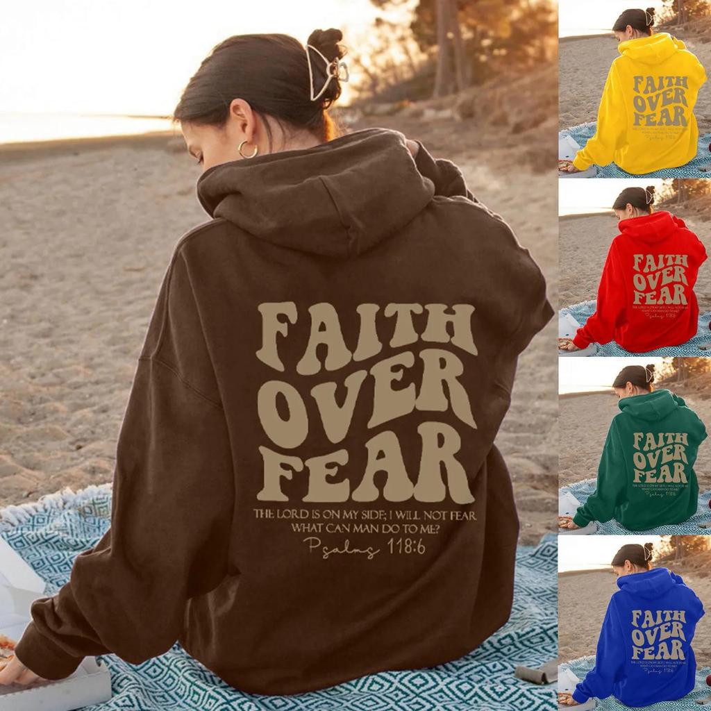 2023 Women's 'Faith Over Fear' Hooded Sweatshirt