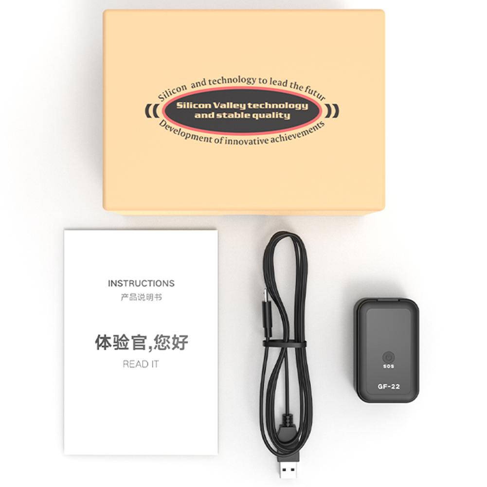 GF22/GF21 Car Mini Finder Pet Location Tracker WiFi LBS GPS Position Real-Time Anti-Lost Device 500mAh 2G Network Tracking Locat