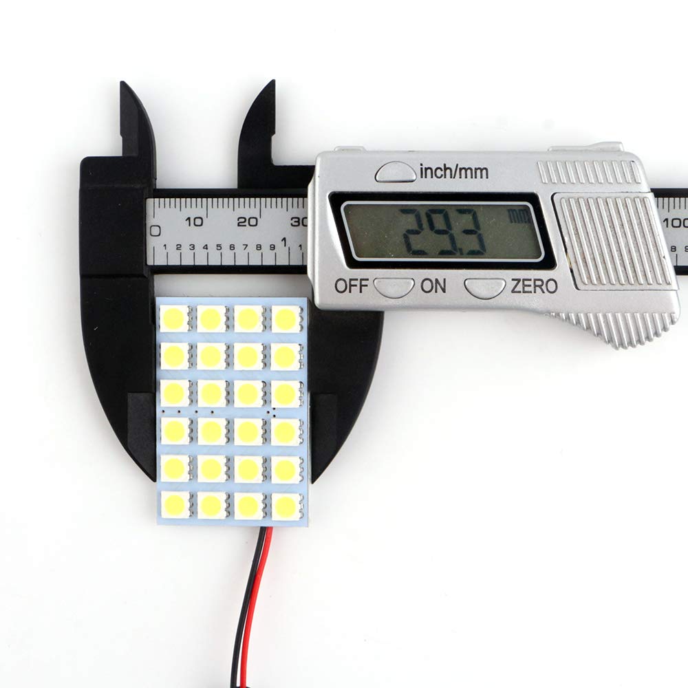 Grandview 5050 24 ряда SMD LED купольный светильник комнатная лампа T10 BA9S цветочная декорация