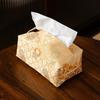 Exquisite Tissue Box Chinese Napkin Case Desktop Decorate Facial Tissue Cover  Desktop