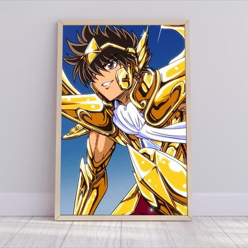 Saint Seiya Anime Poster Home Decoration Posters for Wall Decoration Painting on Canvas Decorative Paintings Room Decor Art the