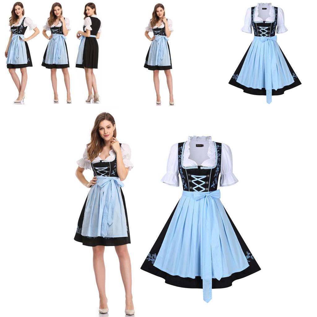 Элегантный женский традиционный цветочный набор Dirndl для празднования Октоберфеста