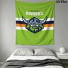 Canberra Raiders Wall Tapestry Aesthetic Wall Hanging Printed Fabric Blanket Decorative Tapestries for Bedroom Living Room Home Decor