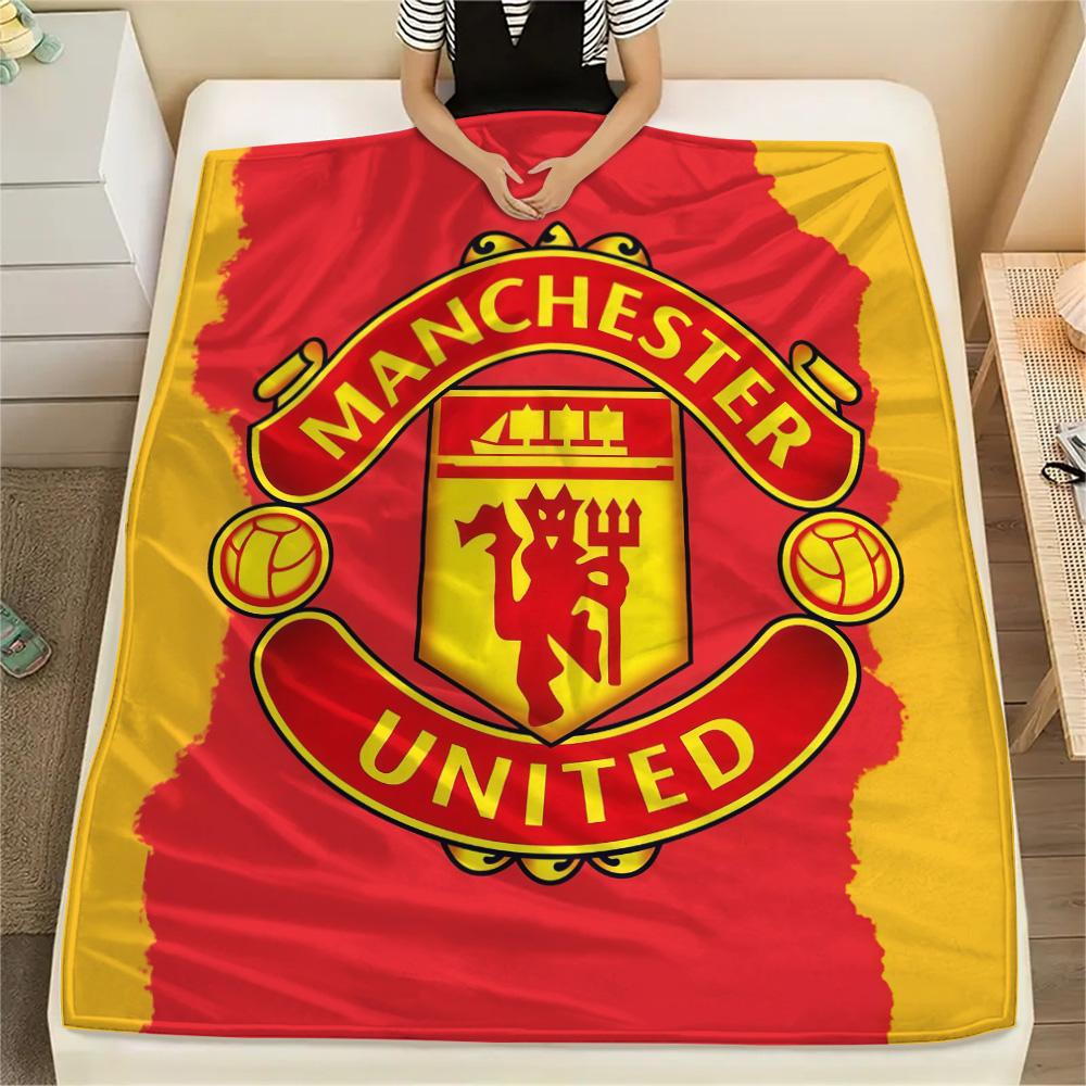 Man United2 Flannel Blanket, High quality Comfortable for All Seasons, Home Decor, Warmth and Comfort