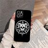 Чехол для телефона Pentagram 666 для iPhone Samsung Galaxy Redmi Xiaomi Oppo OnePlus Note SA 7 8 9 10 11 12 13 14 20 21 22 23 53 54 Pro Max Ultra TPU Soft
