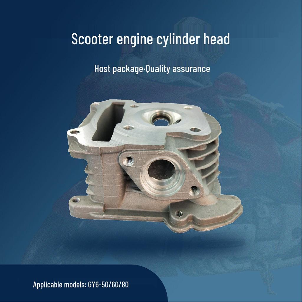 GY6-50/80cc Cylinder Head for Pedal Motorcycle Engine Accessories 139QMB