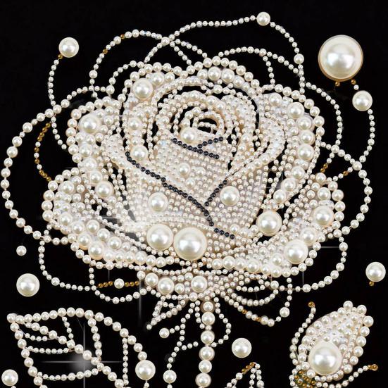 Набор для рисования жемчугом своими руками 3D Искусственный жемчуг Арт-поделка Цветы Фея Балерина Дизайны Настенное искусство Набор для творчества для взрослых Декор для дома Гостиной Спальни