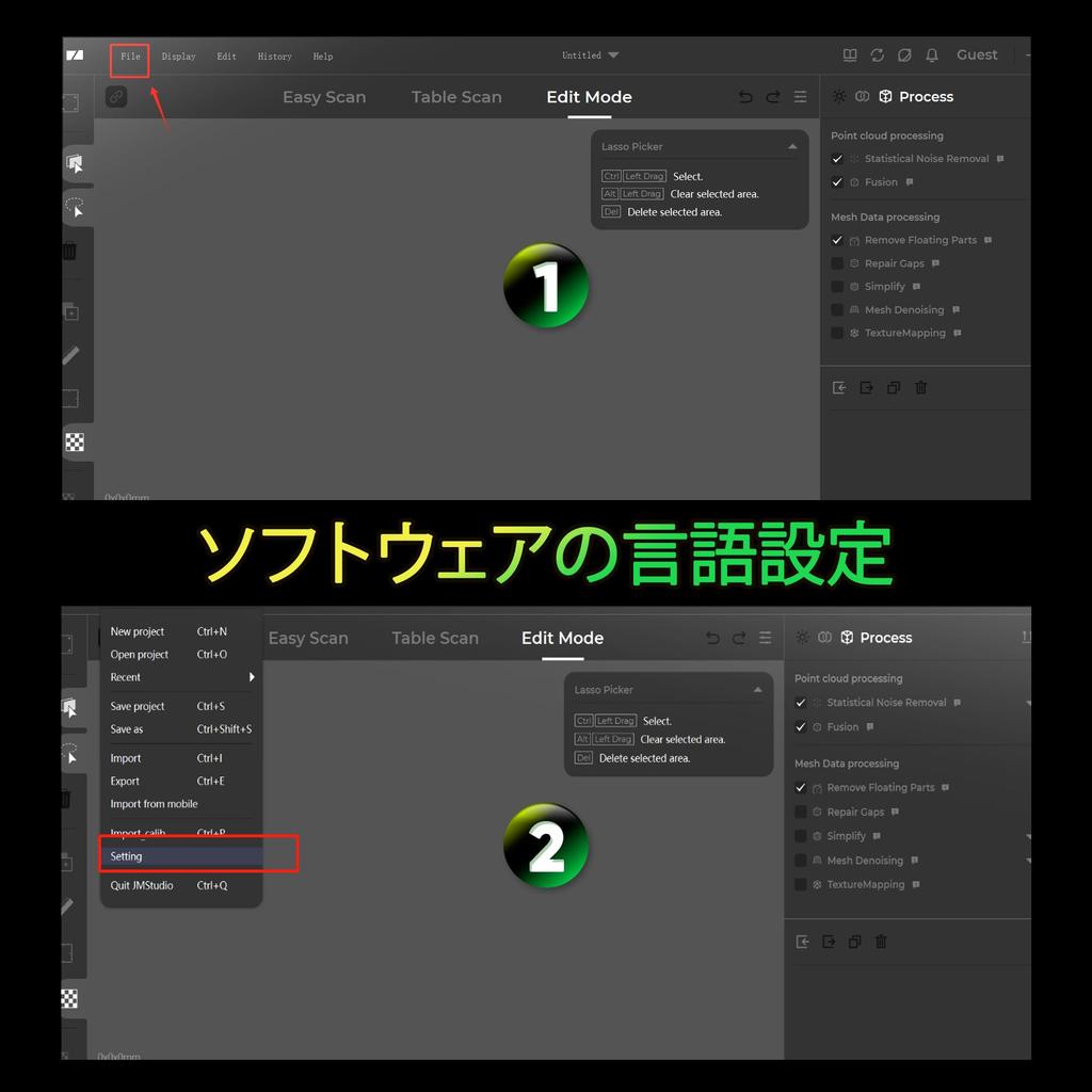 3DMakerpro Seal 3D Scanner Handheld 3D Scanner with Accuracy Color Camera Optical Lens Miniature Size Up To 10FPS Scanning Speed Upgraded Version