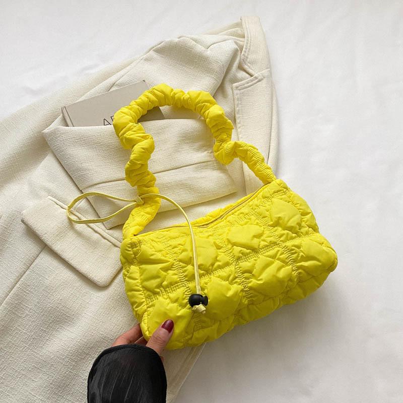 Новая женская сумка нишевая повседневная облачная плиссированная сумка подмышку повседневная сумка-пельмень сумка на одно плечо сумка-мессенджер женская