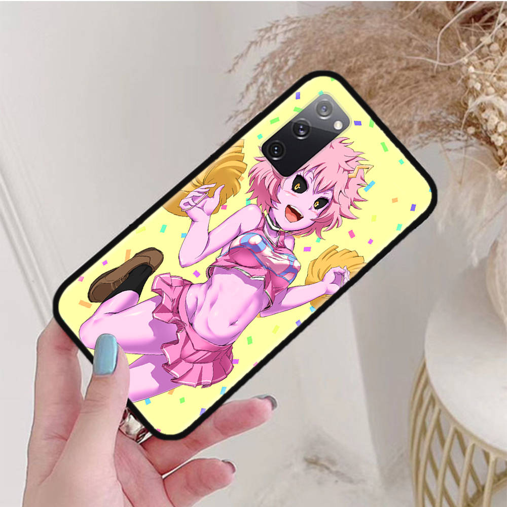 Черный чехол для Xiaomi Poco X6 X4 M5 M6 F5 F6 C65 C55 C50 C51 C40 Pro Redmi 14C A3X 13C 12C 11T 10A 9C Note 7 6 8A Plus W-49 My Hero Academia