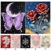 Наборы Алмазная Живопись с Жемчугом DIY 11,8x15,7 дюйма Алмазная Живопись с Рамкой для Взрослых/Новичков Идея Подарка Декор Дома