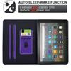 For Amazon Fire HD 8 (2022)/(2020) Case PU Leather Tablet Cover with Card Slots