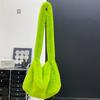 Сумка-тоут из искусственного меха для женщин, зимняя плюшевая сумка через плечо, пушистая сумка-мессенджер для женщин, мягкие пушистые сумки, сумка-ведро для покупок, сумка-хобо MIT