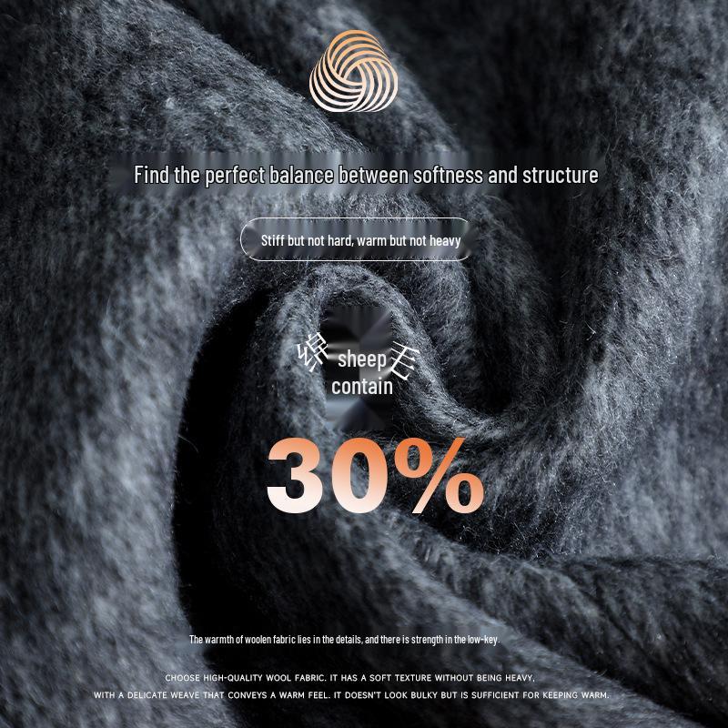 Женский маленький шерстяной блейзер - Стильный и универсальный короткий костюм для осени/зимы 2025