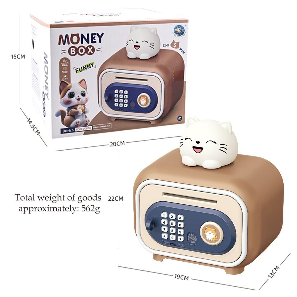 With Music Piggy Bank ATM Toys Gift Coins Cash Saving Bank High Quality Money Saving Box  Children