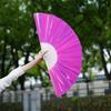 1PC Hand Rave Fan Large Music Festival Fan Gifts Folding Fan Colorful Foldable Fan 33cm