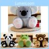 Crocodile Panda Bigfoot Bear Koala Animal Plush Toys Stuffed Dolls Kids Gifts