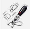 Key Chain Fashionable Durable Exquisite Leather Key Bag Car Logo Key Holder (Suzuki) [Used]