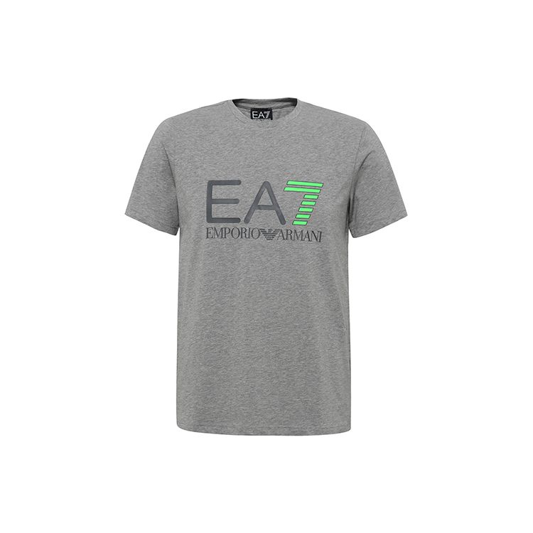 Emporio Armani Мужская футболка с принтом EA7 с круглым вырезом tops 3GPT01-PJ03Z-3905