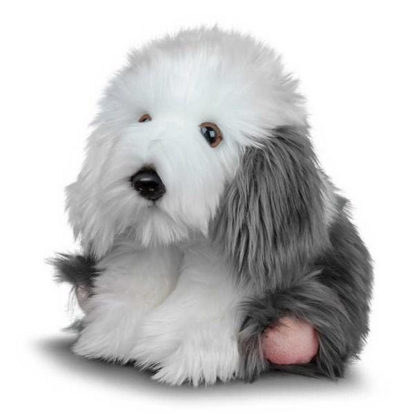 Anamigos Animal Friend из Англии, плюшевая игрушка Old English Sheepdog, 27 см, корейские детские товары