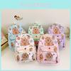Stylish Capybara Print Kids Backpack Comfortable Nylon School Bag For Both Boys And Girls