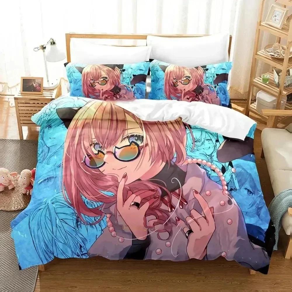 New 3D Print Anime Revue Starlight Comfortable Duvet Quilt Cover Pillowcase Bedding Set Children Bedroom Decoration Home Textile