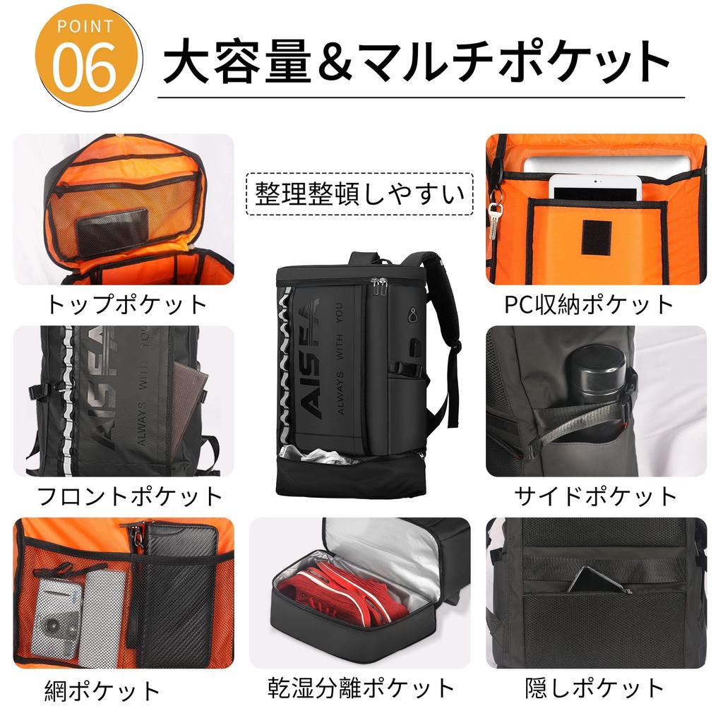 Предотвращение стихийных бедствий 17-дюймовый ПК бизнес-ноутбук 2 слоя расширения большой USB-порт для зарядки на открытом воздухе для мужчин и женщин [AISFA] рюкзак, мужской рюкзак,