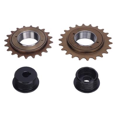 2 шт. Электрическая велосипедная трещотка с черным приводом, левосторонний адаптер маховика, стальной маховик 20T 22T