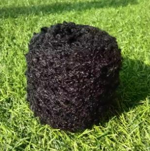 50 г Пряжа для вязания крючком из кудрявой шерсти, пряжа для вязания свитеров ручной вязки, нить для волос кукол DIY, материал для изготовления милых игрушек и поделок