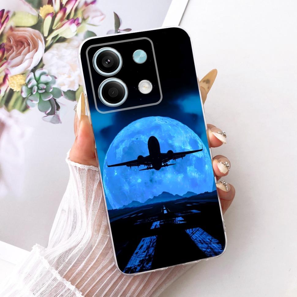 Для Xiaomi Redmi Note 13 4G Чехол Крутой Тигр Лошадь Мягкий Силикон ТПУ Чехол для Телефона Для Redmi Note 13 Note13 4G 5G Задняя Крышка