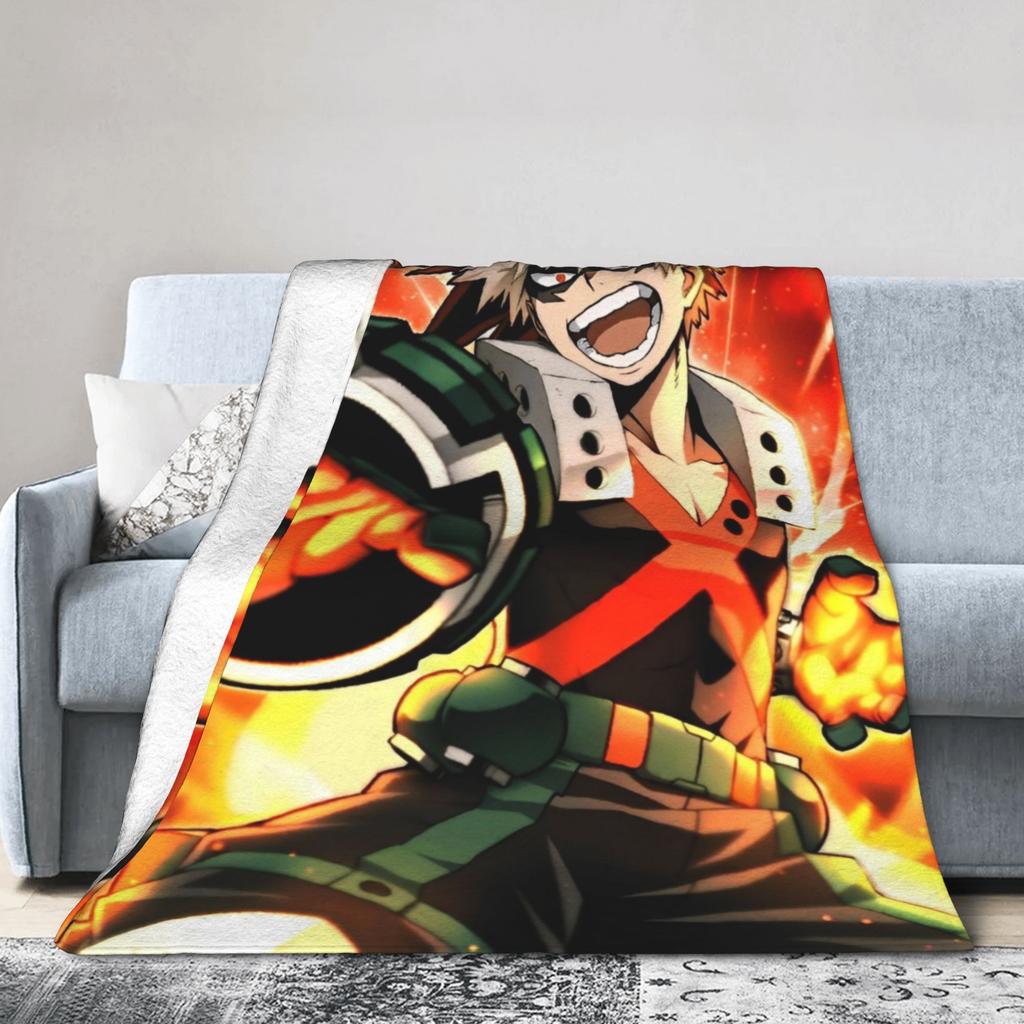 Даби Пледы Академия Аниме Манга Шерсть Потрясающие Мягкие Пледы для Дома Осень/Зима