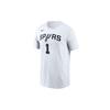 Nike Футболка San Antonio Spurs Мужская Белая DR6397-102
