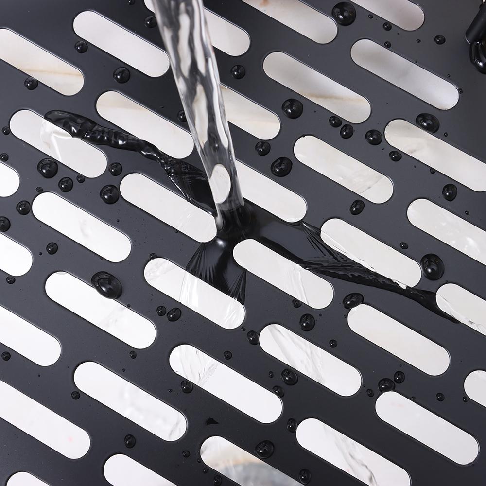 Wall Mount Bathroom Shelves No Drill Corner Shower Shelf Shampoo Storage Rack Holders Bathroom