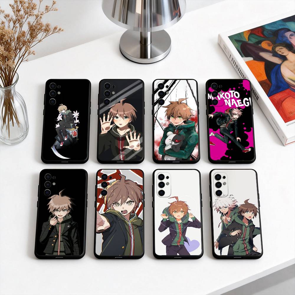 Чехол для телефона M-Makoto N-Naegi-MNES для Samsung S25, S24, S21, S22, S23, S30, Ultra, S20, Plus, Fe, Lite, Note, 10, Черный чехол