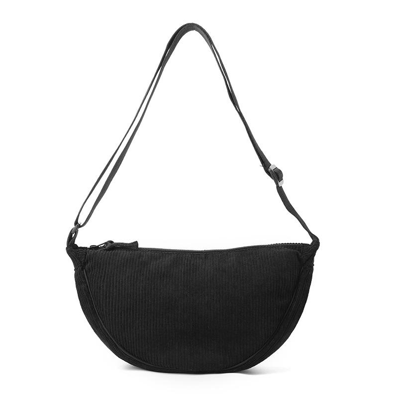 Corduroy Crossbody Bags Women Ladies Large Capacity Shoulder Bag Fashion Purse Handbags Solid Color Women Messenger Bag