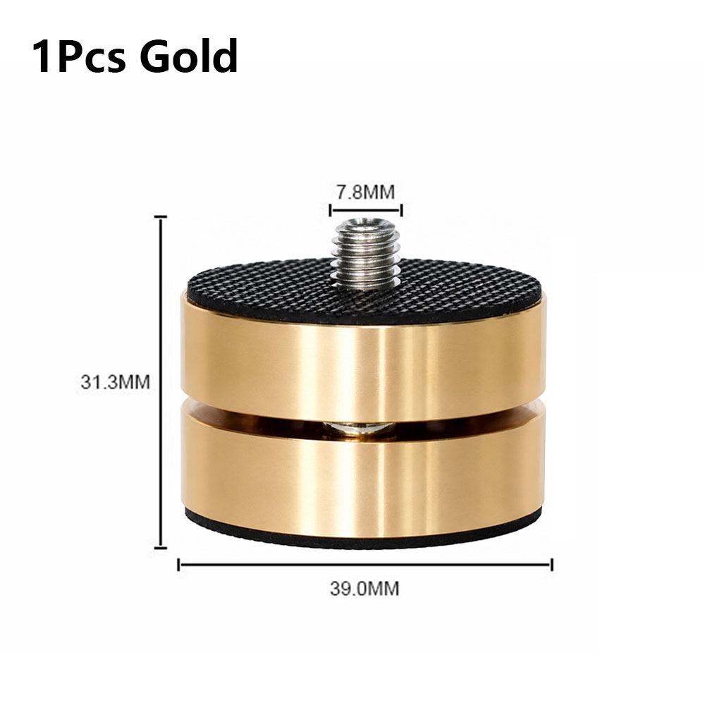 1Pcs Aluminum Magnesium Alloy HiFi Audio Isolation Feet  for Speaker Amplifier DAC