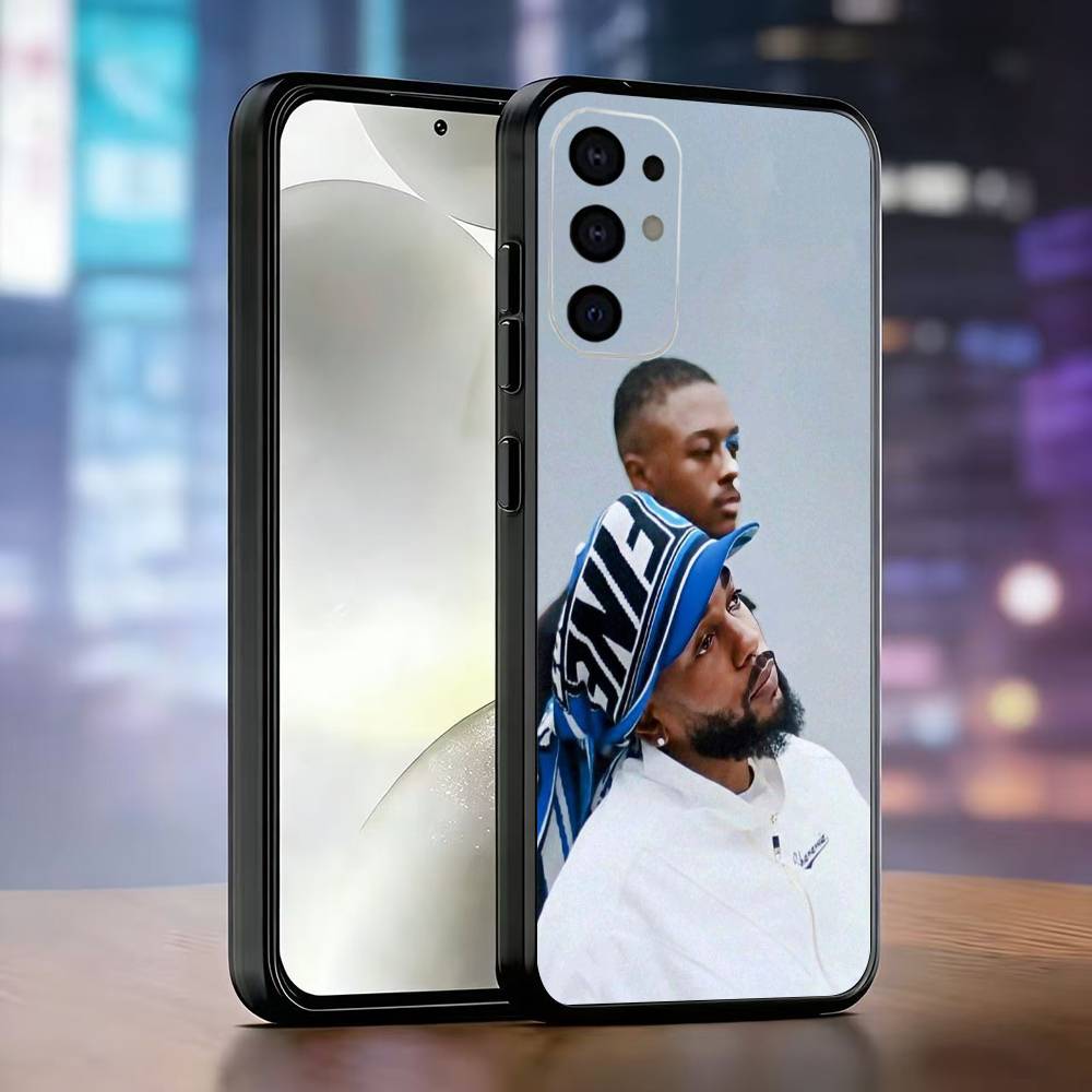 Чехол для телефона рэпера K-Kendrick Lamar для Samsung S25, S24, S21, S22, S23, S30, Ultra, S20, Plus, Fe, Lite, Note, 10, Черный чехол