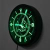 Scottie Dog LED Neon Sign Lighting Wall Clock Aberdeen Terrier Dog Breeds Gift Scottish Terrier Luminous Wall Clock Home Decor