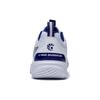 Li Ning Ace V Коллекция Дышащие Низкие Бадминтонные Кроссовки Унисекс Белый Синий AYTT001-3